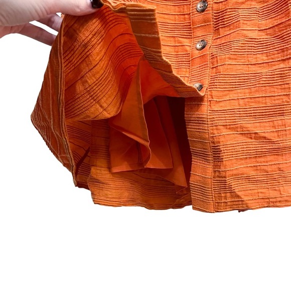 NWT Revolve Tularosa Tara Orange Stripe Open Back A-Line Sleeveless Midi Dress - Picture 8 of 13